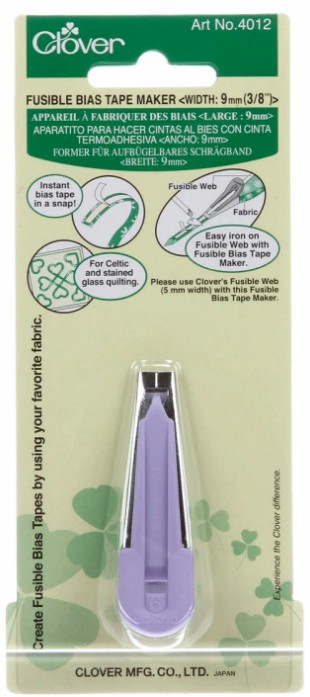Fusible Bias Tape Maker 3/8"
