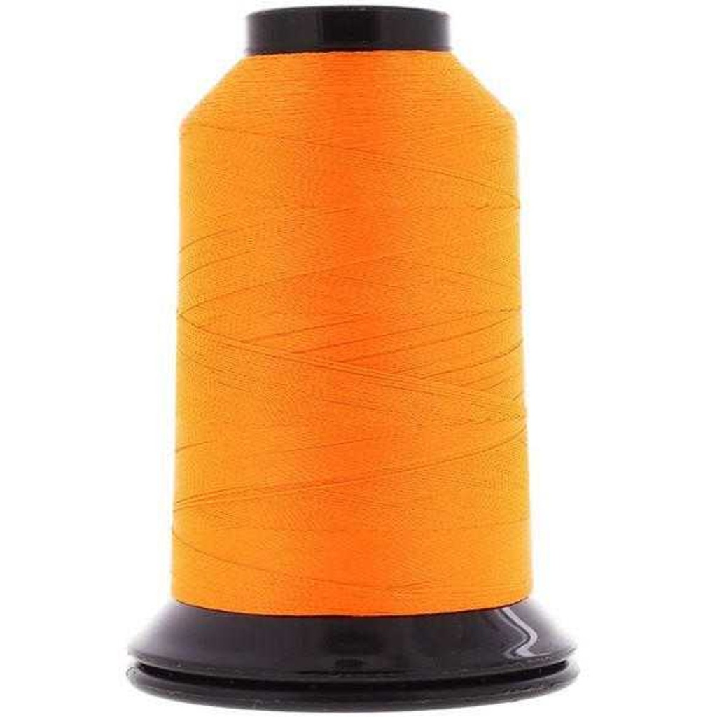 Incandescent Orange Floriani Polyester Embroidery Thread