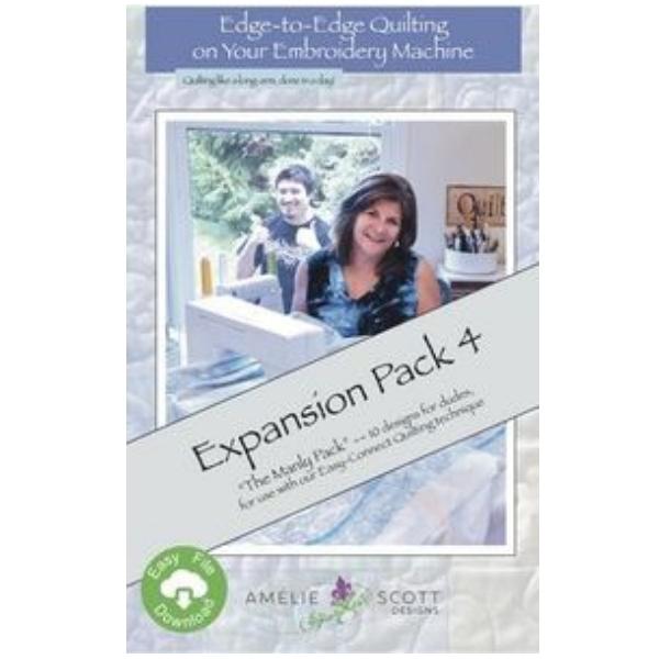 Edge To Edge Quilting Expanion Pack 4 From Amelie Scott Designs