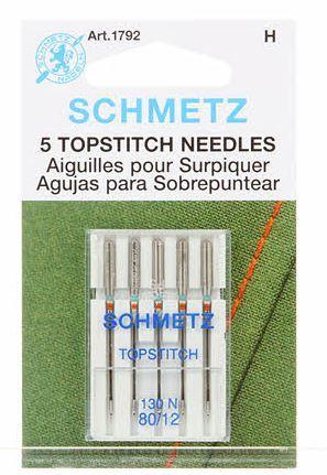 Schmetz Topstitch 80/12 Needles