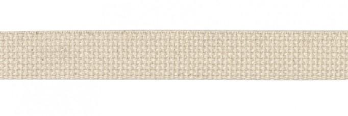 Cotton Webbing Natural 1In