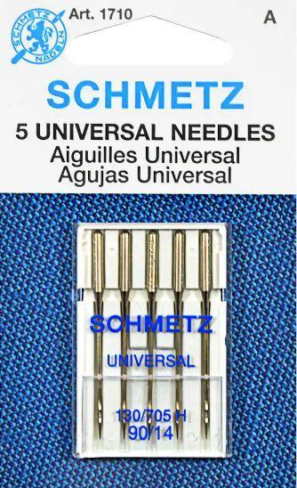 Schmetz 90/14 Universal Needle - 5 Pack