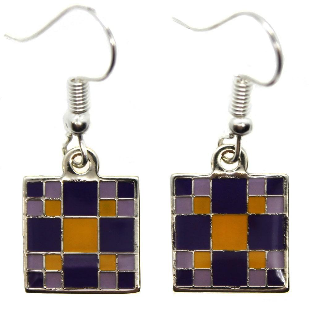 Royal Cross Earrings