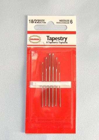 Colonial Tapestry Needles 18/22