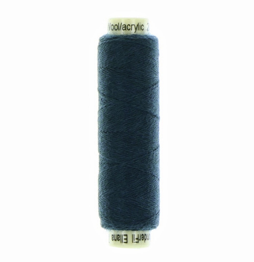 Ellana Teal Wool Thread by Sue Spargo for Wonderfil