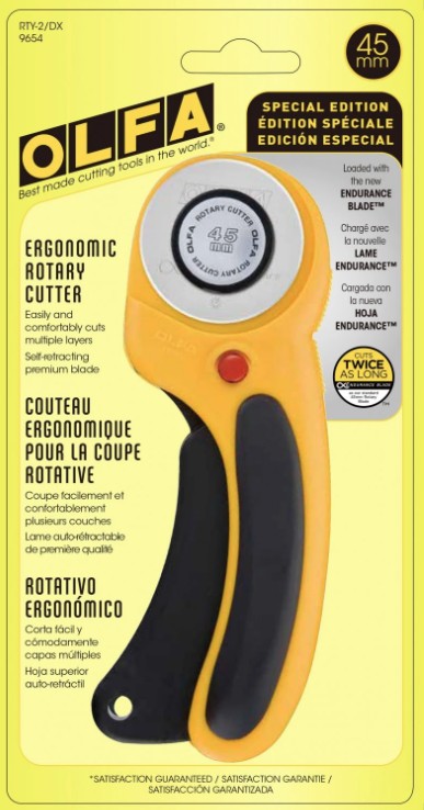 Olfa Deluxe Ergonomic 45MM Rotary Cutter