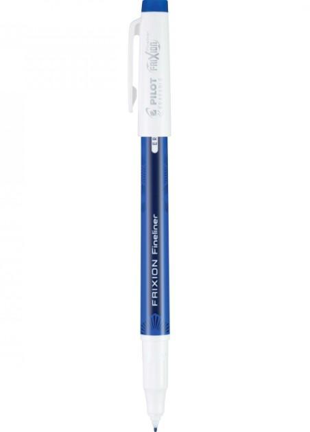 Frixion Erasable Gel Pen, Blue Fineliner