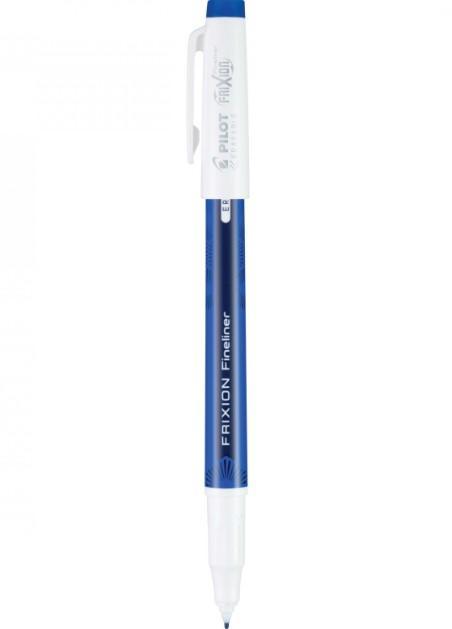 Frixion Erasable Gel Pen, Blue Fineliner