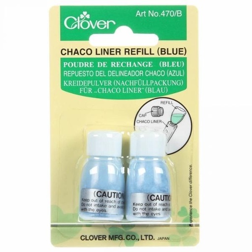 [CLOV-470-B] Chaco Liner Chalk Refill, Blue