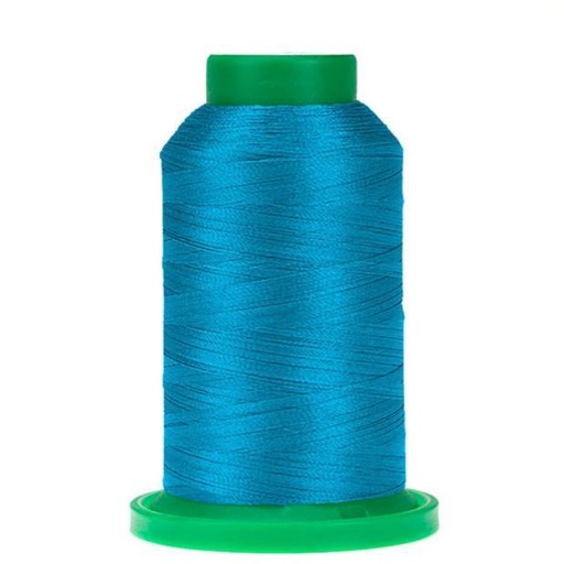 [ISA-2922-4010] Isacord Caribbean Blue Polyester Embroidery Thread - 2922-4010