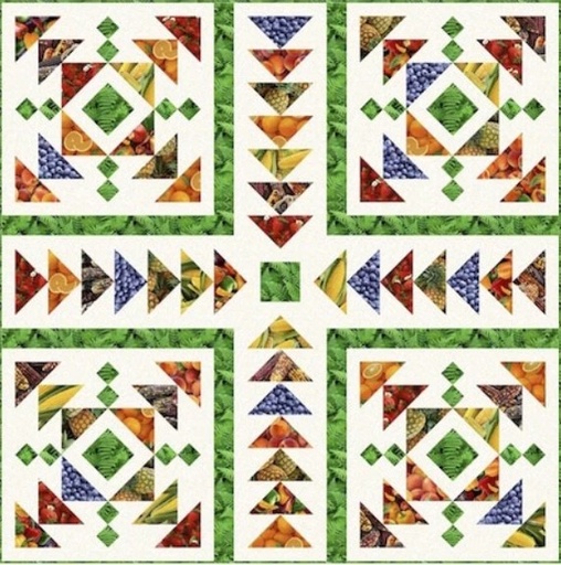 [PT-1747] Farm to Table Topper Pattern by Pine Tree Country Quilts