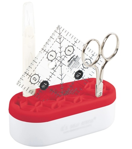 [ISE-747] Mini Oh Sew! Organized Stash N' Store in Red from It's Sew Emma