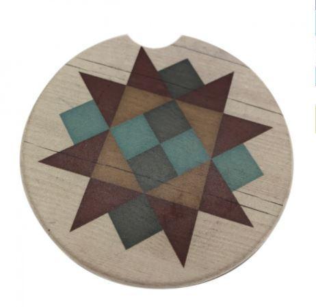 [CAR-6] Friendship Star Car Coaster from Graphic Impressions