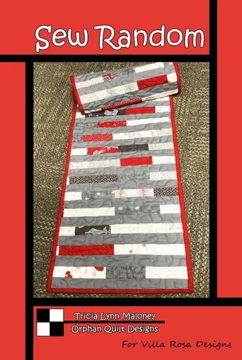 [VRD-Random] Sew Random Table Runner Pattern by Tricia Lynn Maloney for Villa Rosa Designs