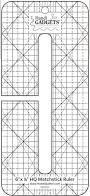 [HQ-HG00475] HandiQuilter Matchstick Ruler