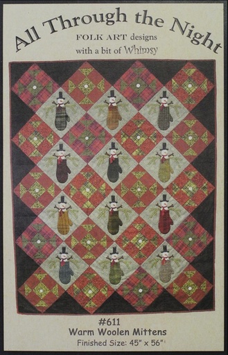 [ATN-611] Warm Woolen Mittens Pattern
