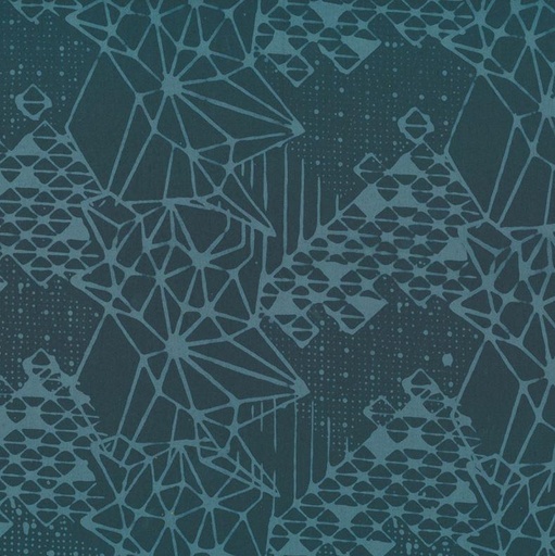 [HOF-146H-654] Me + You Batik Dark Grey From Hoffman Fabrics