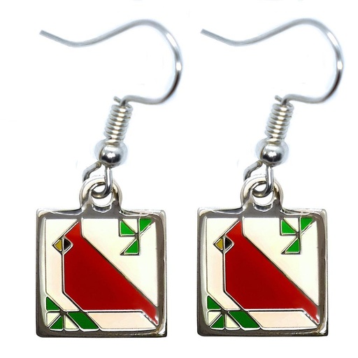 [PP-CARDINALEAR] Cardinal Earrings