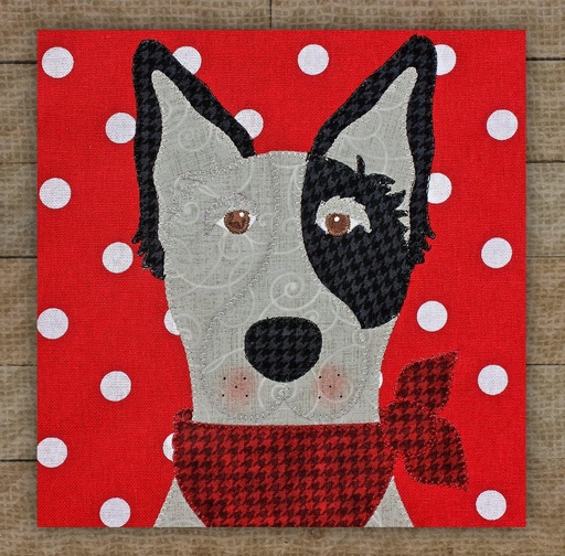 [PRE-BlHe] Blue Heeler Precut Prefused Applique Kit from The Whole Country Caboodle