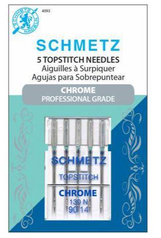 [schm-4093] Schmetz Topstitch Chrome Needles 90/14