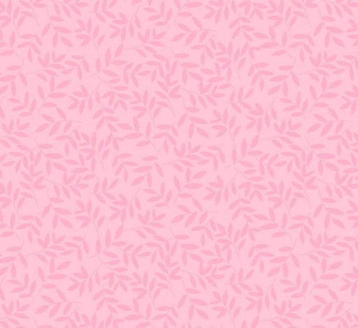 [WP-39128-301] Essentials Light Pink Tossed Leaves From Wilminton Prints