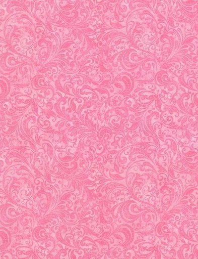 [TTR-BELLEPINK] Belle Pink Tonal Scroll from Timeless Treasures