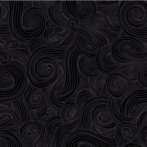 [se-1351-onyx] Just Color! Swirl Onyx From Studio E Fabrics