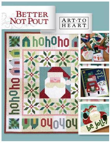 [ckr-ath554b] Better Not Pout by Nancy Halvorsen for Art to Heart