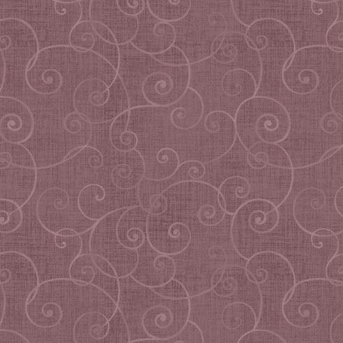 [HG-8945-52] Whimsey Basic Light Plum  Soothing Swirl By Color Principle Studio From Henry Glass