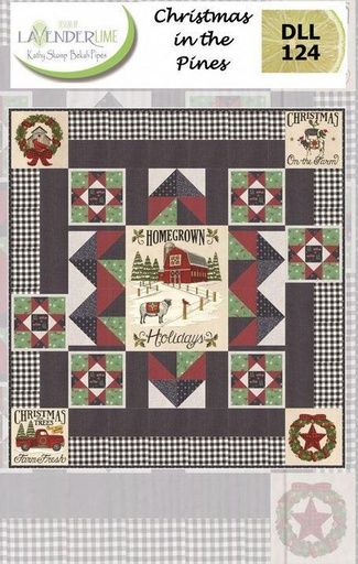[MOD-dll124g] Christmas In The Pines Pattern by Lavender Lime