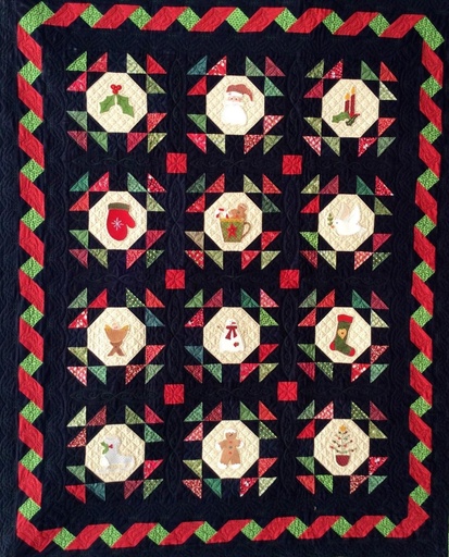 [PP-COZYCHRISTMAS] Cozy Christmas In Wool Quilt Kit