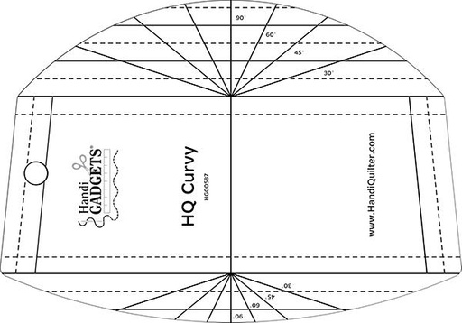 [HQ-CURVYRULER] Handi Quilter Curvy Ruler