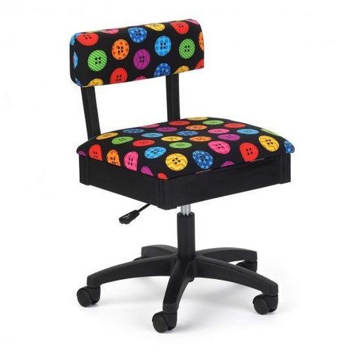 [ARW-BrightButtons] Arrow Bright Buttons Hydraulic Chair