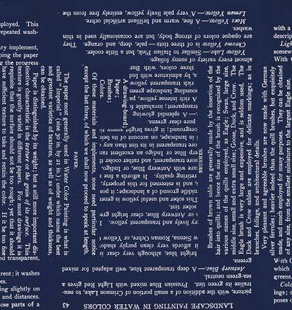 [RB-8942-dblue] Snow Sweet Watercolor Text Dark Blue From Riley Blake