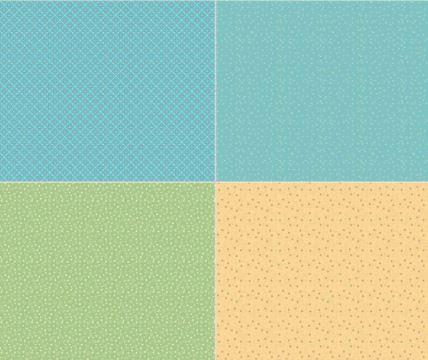 [RB-FQP8744] Farm Girl Vintage Companion Fat Quarter Panel Two  By Lori Holt From Riley Blake