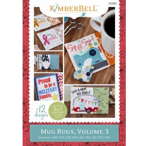 [KB-585] Kimberbell Mug Rugs, Volume 3 Cd By Kimberbell