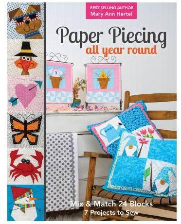 [CT-11369] Paper Piecing All Year Round By Mary Hertel From C&T