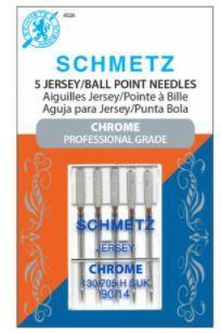 [SCHM-4026] Schmetz Jersey Ball Point Chrome Needles, 90/14