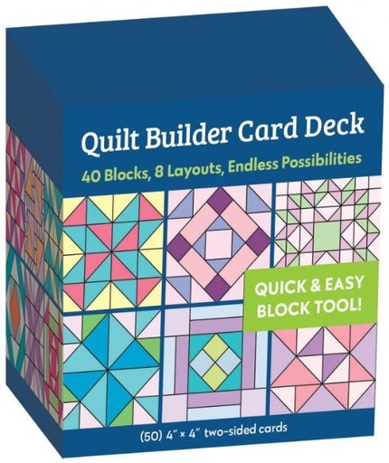 [C&T-20456] Quilt Builder Card Deck  From C&T Publishing