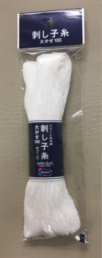 [ST-0101] Sashiko Thread White Large Skein from Olympus
