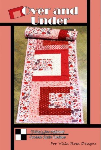 [VRD-OQ039] Love Notes Table Runner Pattern by Tricia Lynn Maloney for Villa Rosa Designs