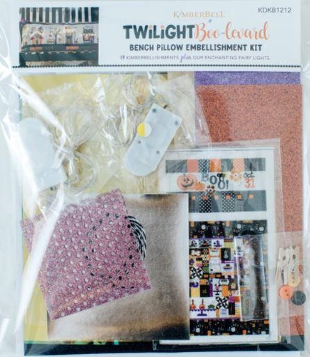 [KDKB1212]  Kimberbell Twilight Boo-levard Bench Pillow Embellishment Kit