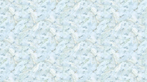 [NOR-23925-42] New Dawn Birds Blue  From Northcott Fabrics