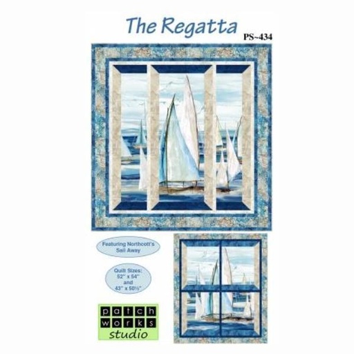 [NOR-2766] The Regatta Quilt Pattern From Patch Works Studio