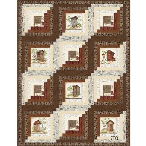 [NOR-PTN2761] Rustic Refuge By Laureen Smith For Tourmaline & Thyme Quilts