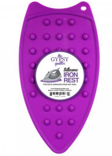 [TGQ-021Purple] Silicone Iron Rest from the Gypsy Quilter