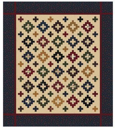 [PP-AddItUp] Add It Up Throw Quilt Kit by Kansas Troubles From Moda Fabrics