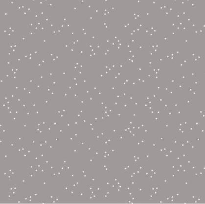 [RB-c715-gray] Blossoms White On Gray Background From Riley Blake Designs