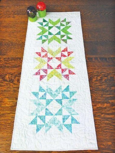 [CLP-BHE005] Cut Loose Press Wyoming Stars Table Runner Pattern