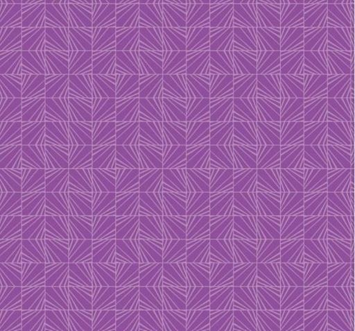 [PB-WHIM4406C] Whimsy Purple Facets From P&B Textiles